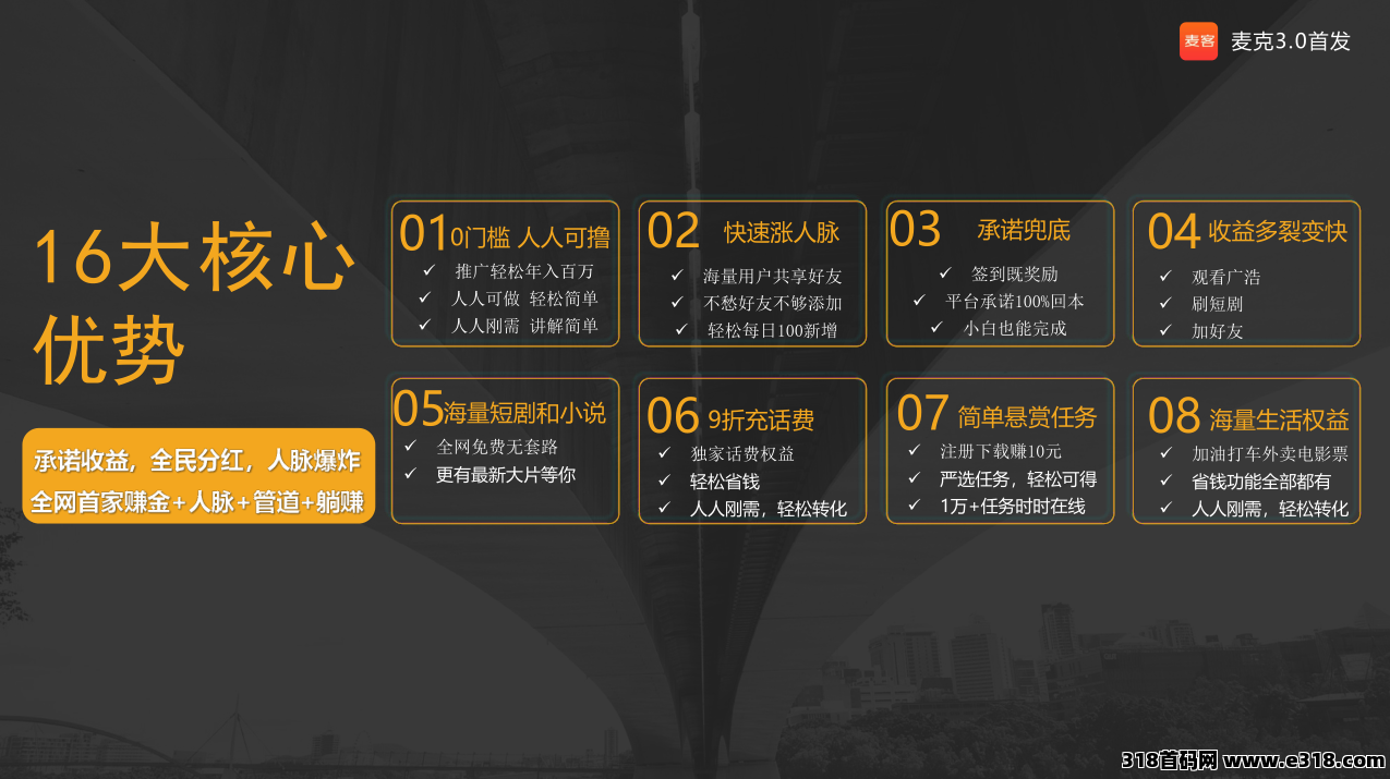 【麦客3.0】即将上线，AI算法赋能，一秒上手，每天稳定收米！