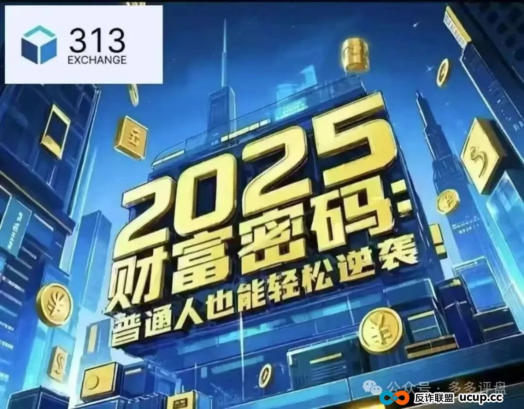 “313 交易所” 跟单骗局将崩盘
