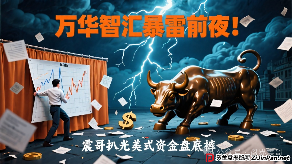 万华智汇暴雷前夜！震哥扒光美式资金盘底裤