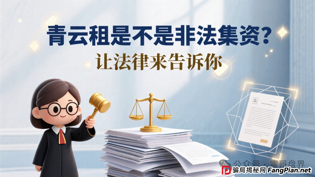 青云租是不是非法集资?让法律来告诉你