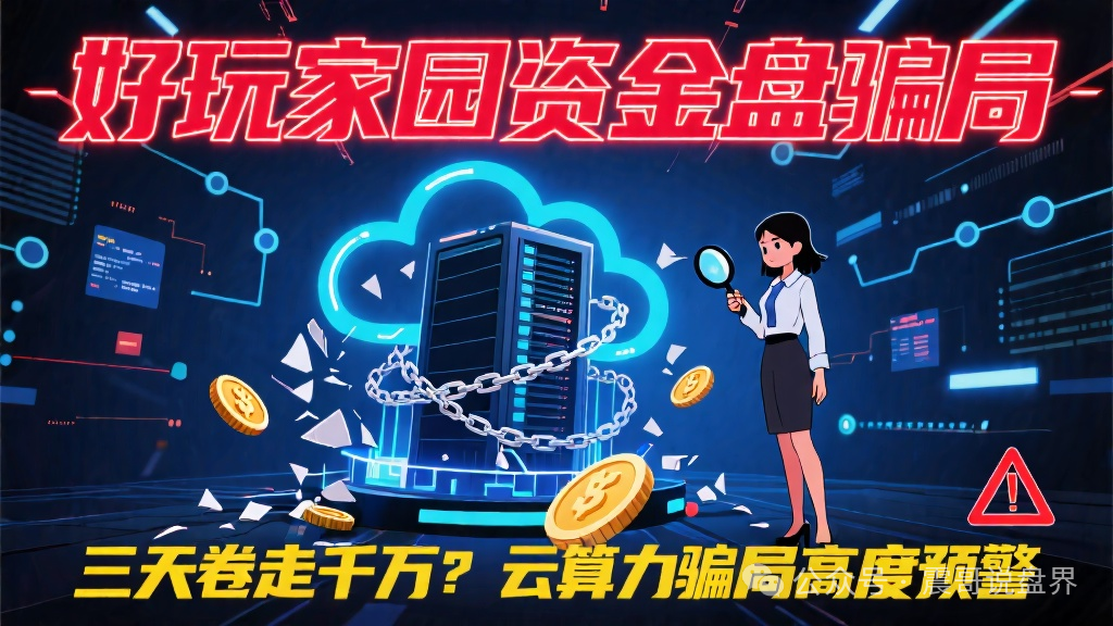 好玩家园资金盘骗局,三天卷走千万?云算力骗局高度预警 好玩家园资金盘骗局,三天卷走千万?云算力骗局高度预警