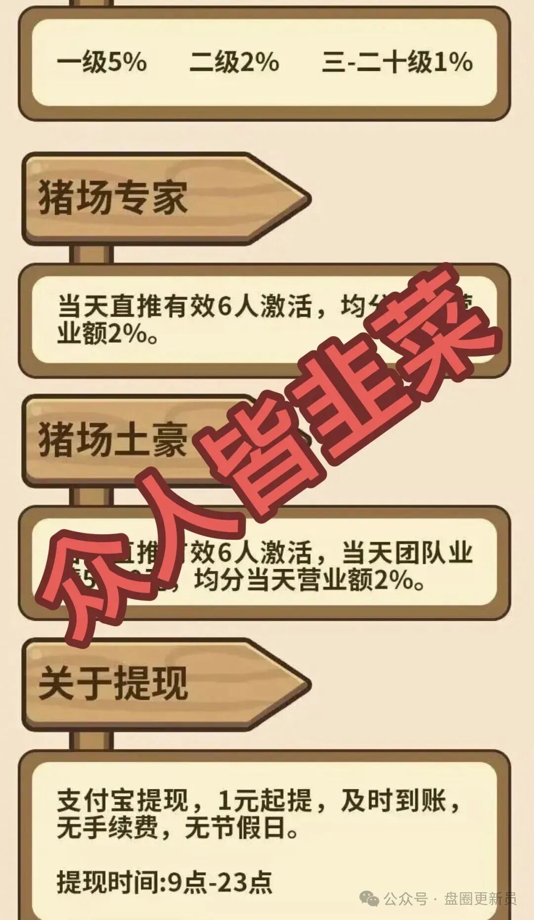 10月16日曝光：最新资金盘项目骗局《华腾星宇，养猪大亨》随时可能卷钱跑路