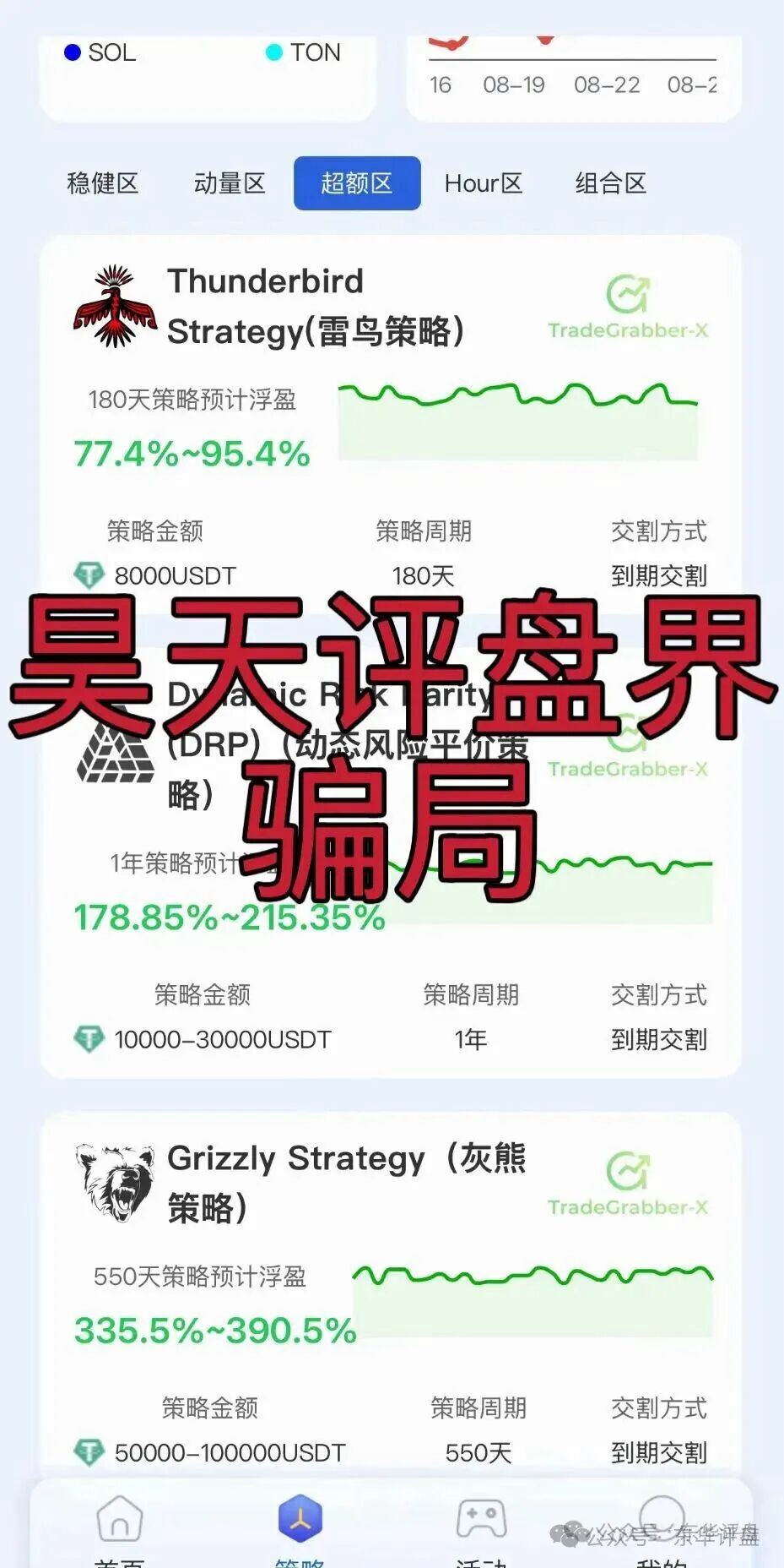 合众远景TGG-X量化分红类资金盘骗局，泡沫已大，已经开始大量单割，高度预警，即将崩盘跑路！