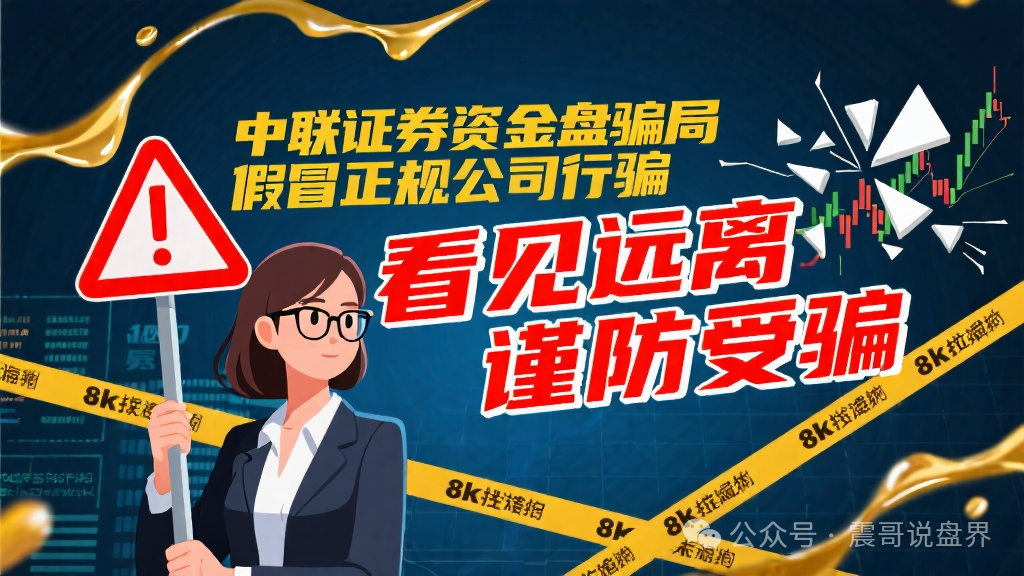 中联证劵资金盘骗局，假冒正规公司行骗，看见远离